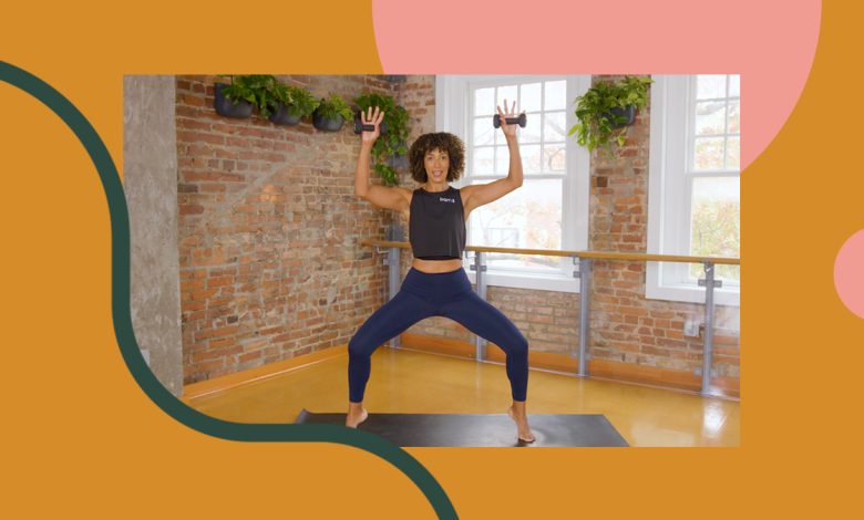 This 20-Minute Barre Workout Sculpts Your Forgotten Arms and Abs