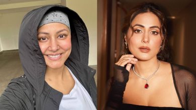 Hina Khan highlights eyelash loss during chemotherapy as she fights breast cancer