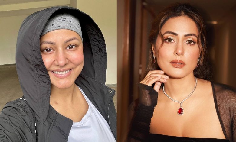 Hina Khan highlights eyelash loss during chemotherapy as she fights breast cancer