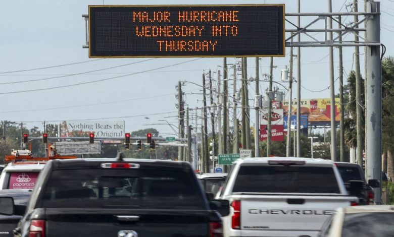 Hurricane Milton: Locals urged to evacuate amid rumours of airline price gouging and 'lack of fuel'