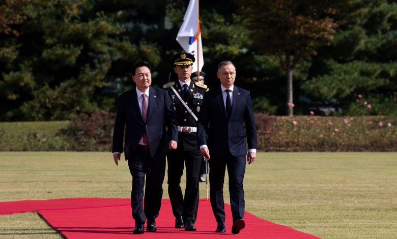 Polish President meets South Korean counterpart amid rising threats from North Korea