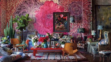 Styling a maximalist living room like a pro