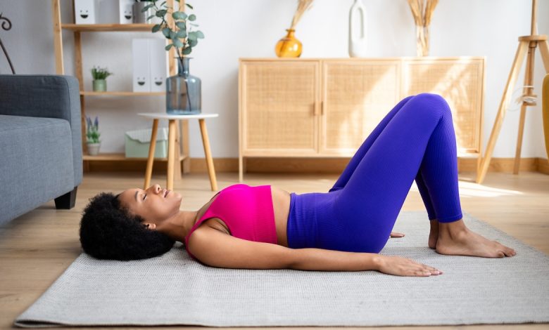 Relax to the Max With This 20-Minute Yoga Flow You Can Do Entirely Lying Down