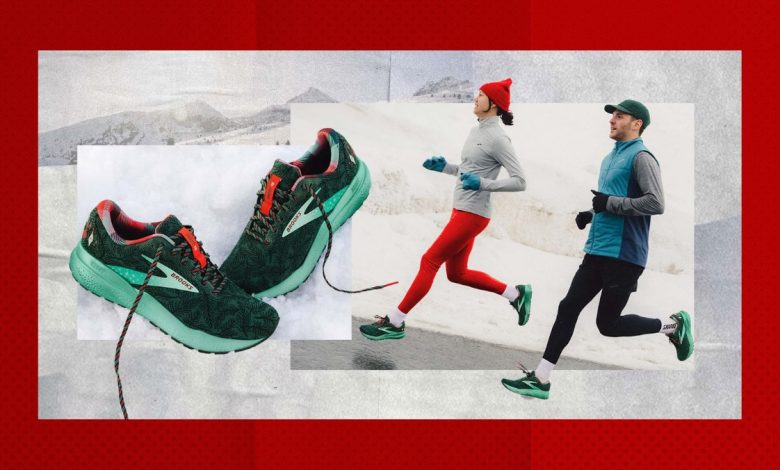 The 2024 Brooks Run Merry Collection Is Here—and It’s *Perfect* for Dashing Through the Snow