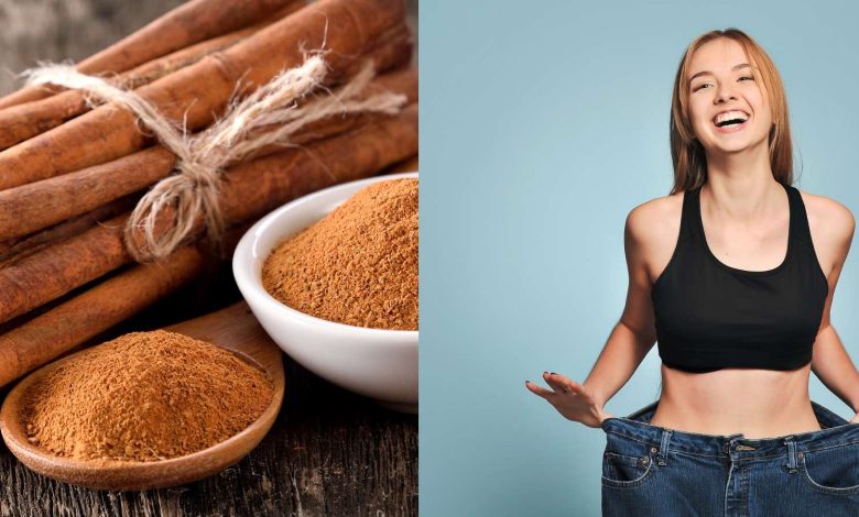 Women holding jeans and cinnamon