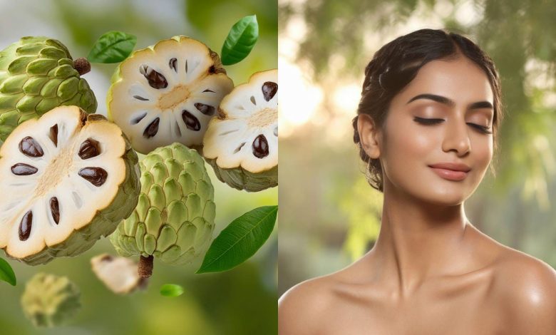 Use custard apples for skin to get an instant glow