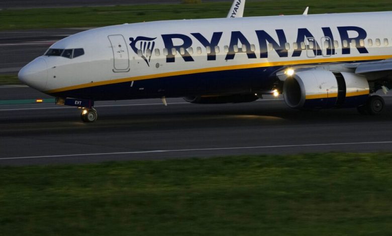 Ryanair profits fall amid Boeing delays and reduction in passenger fares