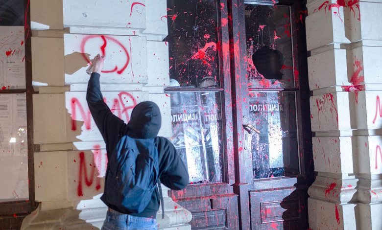 Thousands of Serbians protest in Novi Sad over fatal rail station awning collapse