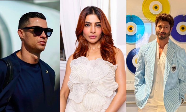 Top celebs Cristiano Ronaldo, Samantha Ruth Prabhu take the ice bath challenge