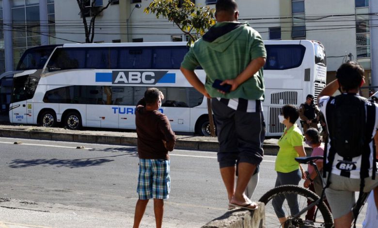 Dozens killed after passenger bus hits truck in south-east Brazil