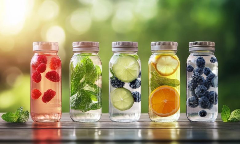 fruit-infused water