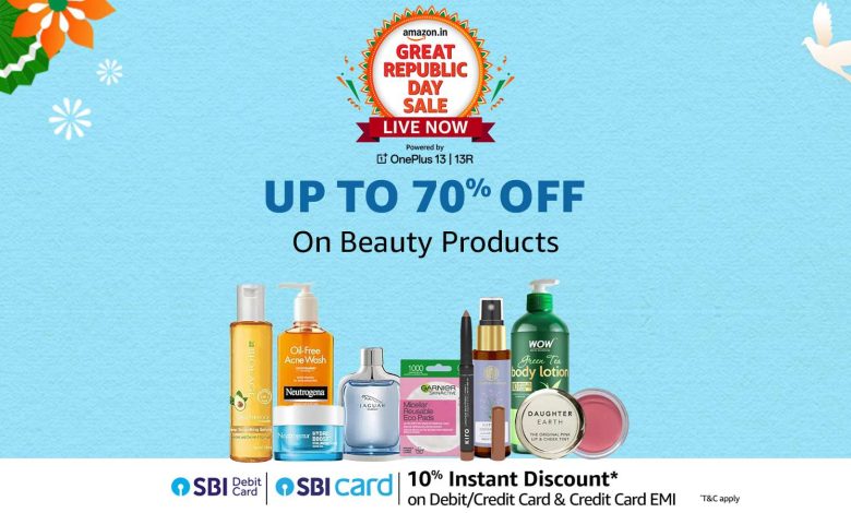 Amazon Republic Day Sale 2025: Up to 70% off on sunscreens, shampoos and more from leading brands