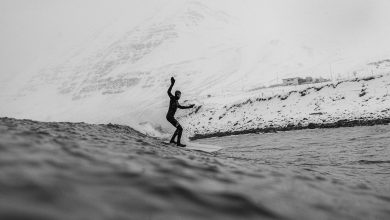 Award-winning photographer Thomas Meurot reflects on his cold-water surfing adventure in Iceland