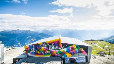 How one ski resort in Switzerland has become an unlikely canvas for the world’s street artists