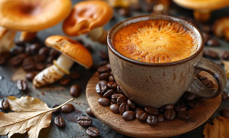 Mushroom coffee