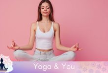 Try sitting cross-legged yoga poses to increase flexibility, reduce stress