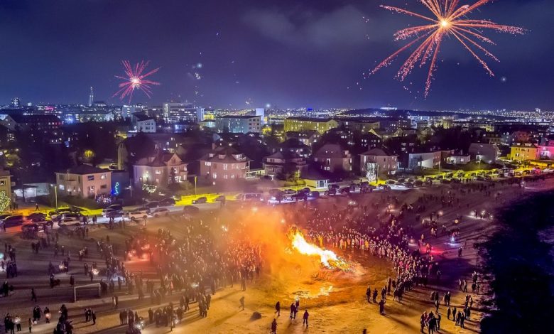 Want a unique New Year’s Eve? Join Reykjavík’s friendly locals for bonfires and a special TV show