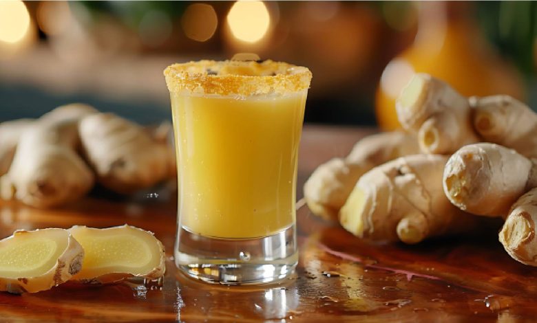 Can ginger shots reduce acne and clear skin?