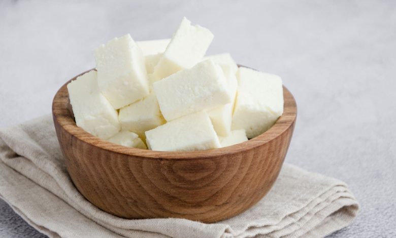 Paneer in a bowl