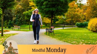 Try walking meditation to reduce stress and improve mood