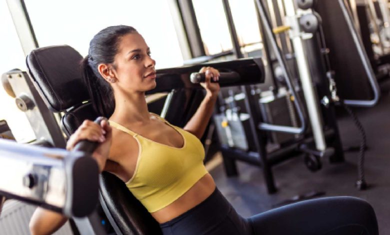 Exercise with a weight bench to enhance muscle mass