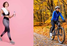 Cycling or walking: Which exercise reduces belly fat?