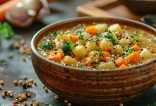 Make quinoa vegetable soup in just 30 minutes