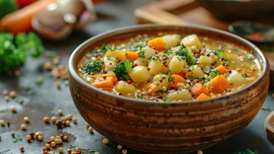 Make quinoa vegetable soup in just 30 minutes