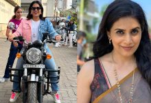Sonali Kulkarni calls biking ‘liberating’, says it’s great for her mind and body