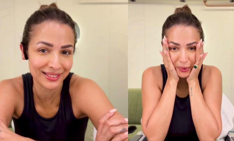 Malaika Arora shares her unique hack to reduce a puffy face, and it doesn’t involve ice!