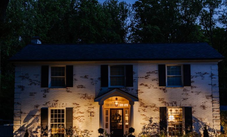 solar spotlight landscape lights