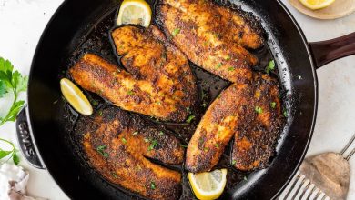 Quick and Easy Blackened Tilapia Recipe