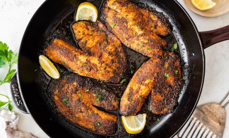 Quick and Easy Blackened Tilapia Recipe