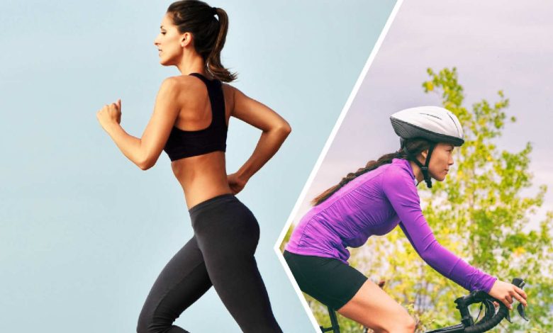 Cycling vs running: Which exercise is better to reduce belly fat?