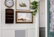 skylight calendar on art gallery wall as a family command center