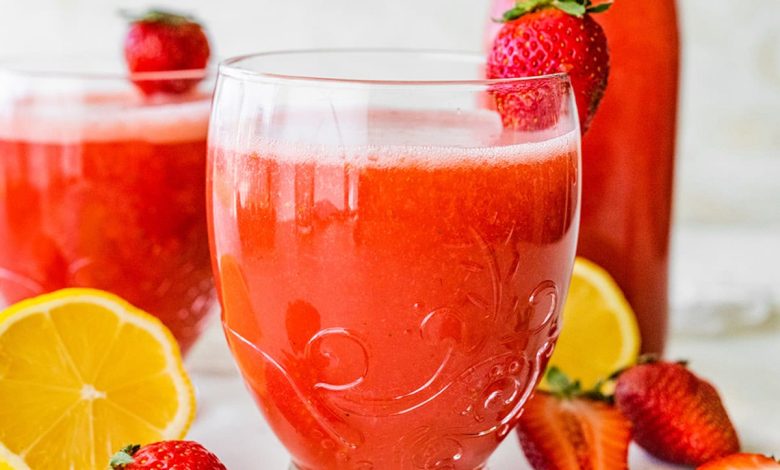 Easy Strawberry Juice
