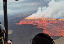 Tourists evacuated after Iceland’s Reykjanes Peninsula hit by 12th eruption in four years