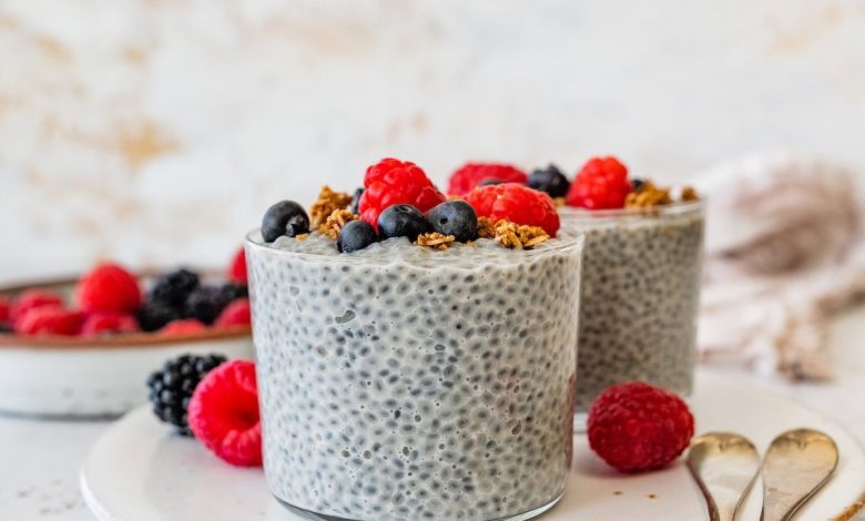 Easy Basil Seed Pudding