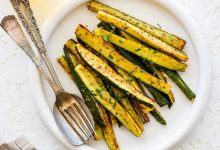 Easy Oven Roasted Zucchini