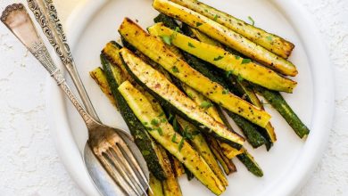 Easy Oven Roasted Zucchini