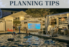 swim party planning tips and backyard party planning checklist