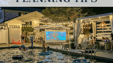 swim party planning tips and backyard party planning checklist