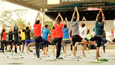 International Day of Yoga at HealthifyMe