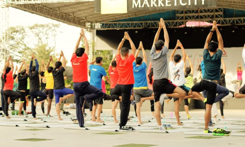 International Day of Yoga at HealthifyMe