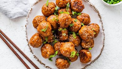 BBQ Chicken Meatballs
