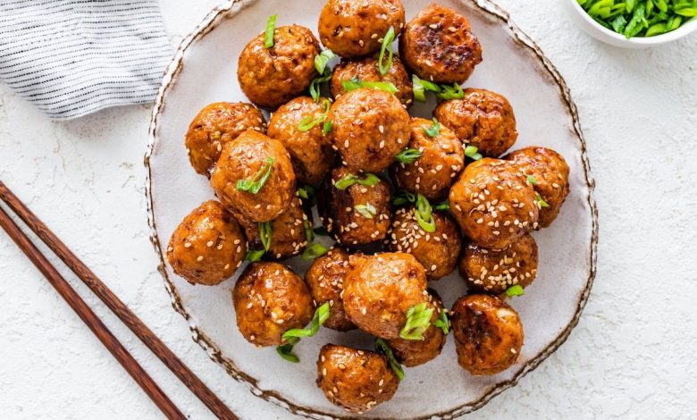 BBQ Chicken Meatballs