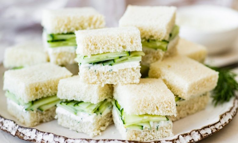 Easy Cucumber Sandwiches